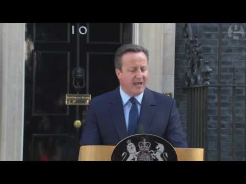 David Cameron resigns as British Prime Minister