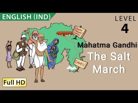 Mahatma Gandhi, The Salt March, The Dandi March - Story for Children "BookBox.com"