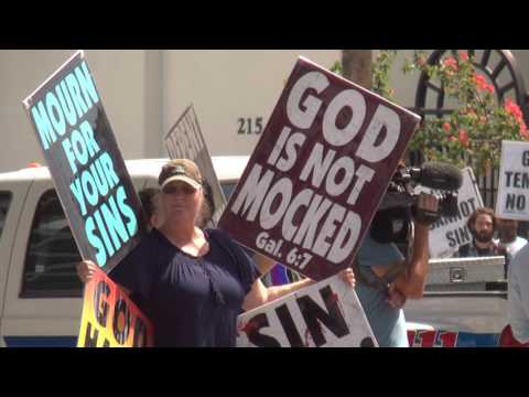 The Orlando Westboro Baptist Church Protest