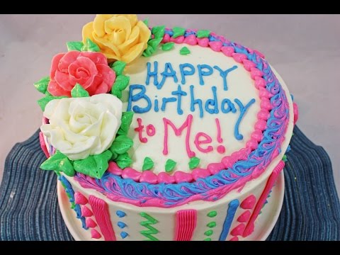 How to Make a Birthday Cake ~Beginners Tutorial