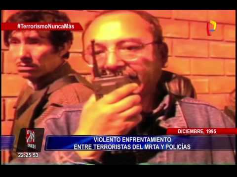 Así fue el violento enfrentamiento entre terroristas del MRTA y policías en 1995