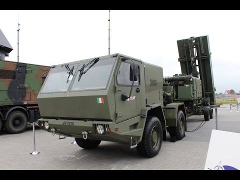 MEADS Lockheed Martin Medium Extended Air Defense System  missile MSPO 2014 Poland Kielce exhibition