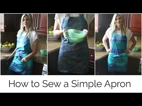 How to Sew a Simple Apron