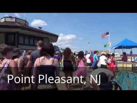 NJ SHORE BOARDWALKS - WALKING TOURS - New Jersey Beach Travel Tour Guide