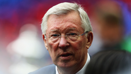 LONDON, ENGLAND - MAY 21: Sir Alex Ferguson looks on during The Emirates FA Cup Final match between Manchester United and Crystal Palace at Wembley Stadium on May 21, 2016 in London, England. (Photo by Paul Gilham/Getty Images)