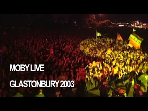 Moby 'Feeling So Real' Live at Glastonbury