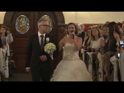 Maria & Ronny Got Married, "The Surprise" - Ålesund Church - Norway (HD)