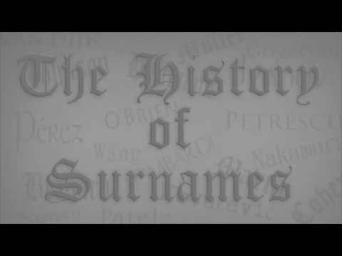 History of Surnames