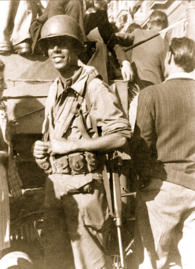 'Manuel Lozano', Hôtel de Ville, 24 August 1944