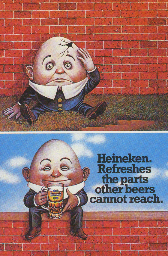 Mike Cozens, Heineken 'Humpty', CDP-01