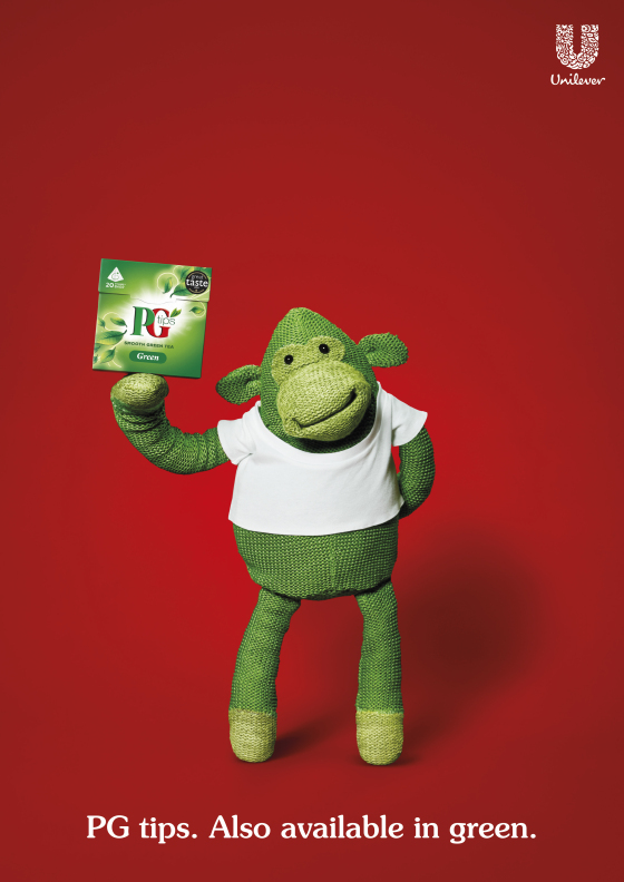 PG tips Green Tea 'Green Monkey'