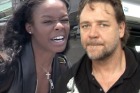 Azealia Banks and Russell Crowe