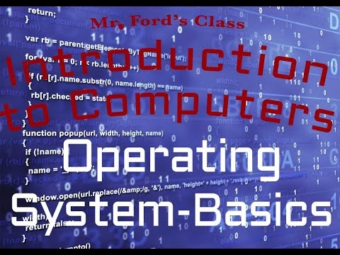 Computer Software : Operating System-Basics  (03:03)