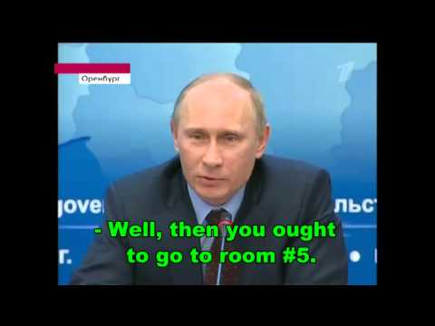 Putin tells Russian American KGB spy joke