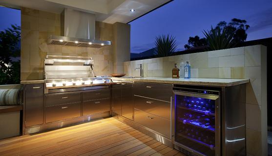 Outdoor Kitchen Ideas by Outside In Landscape Management