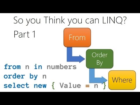 So You Think You Can LINQ - Part 1