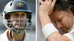 Conflicting stories: Simon Katich says he and Michael Clarke have no relationship, while Clarke says they have mended ...