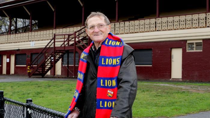 Fitzroy legend Kevin Murray at the old Brunswick Street oval.