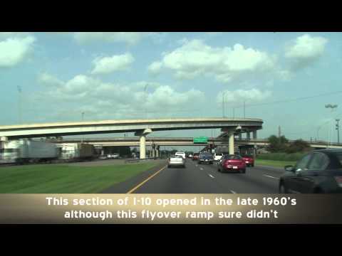 I-10 East - Swamp to City: New Orleans, LA