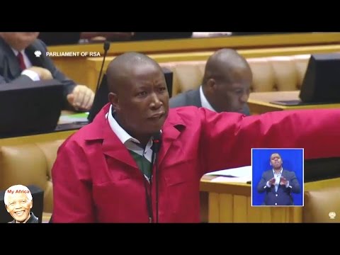 Julius Malema "We Cant Allow Criminals To Speak In Parliament"