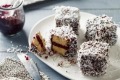 Popular idea: A plate of lamingtons