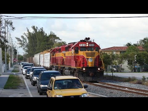 FEC Takes Over CSX - South Florida Railfanning - 03.10.2015