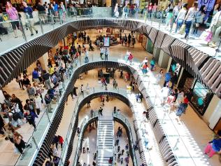 The Emporium shopping centre in Melbourne during the boxing day sales.