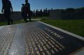 A brass plaque at Quinn's Post, Gallipoli.