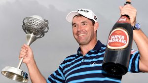 Padraig Harrington said he scrambled a lot over the weekend