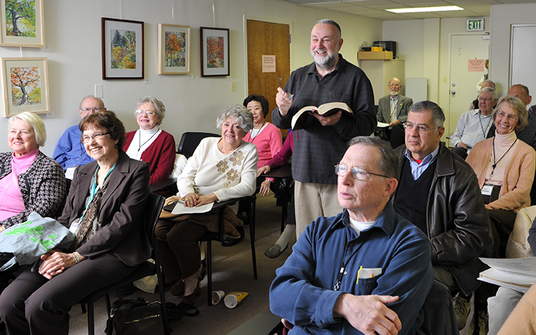 Osher lifelong learning students