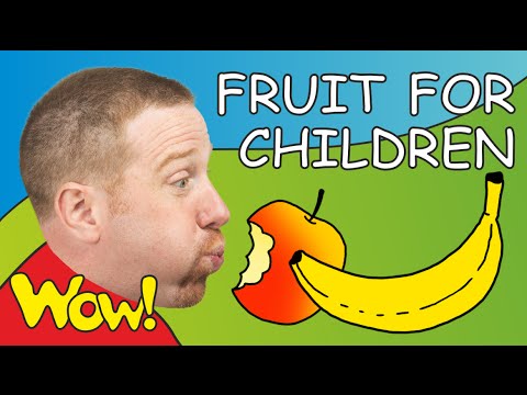 Fruit for Children | Steve and Maggie | English for Kids