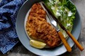 A spring-friendly schnitzel.