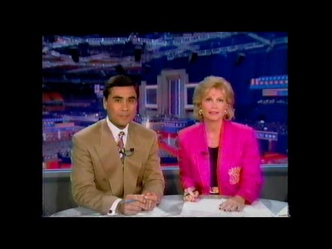 Local News coverage of 1992 GOP Convention in Houston, TX