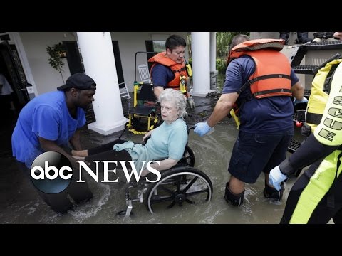 Houston, Texas, Overwhelmed With Historic Flooding