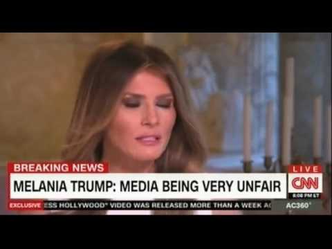 CNN Anderson Cooper interview Melania Trump