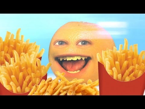 Annoying Orange - Fry-day (Rebecca Black Friday Parody)