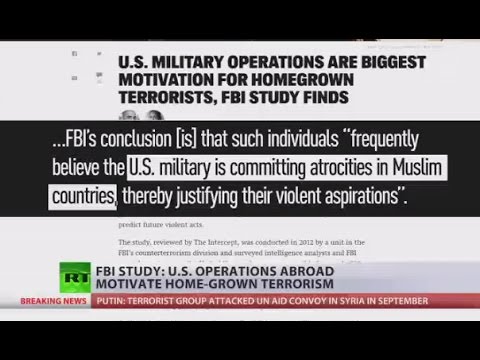 US ops abroad motivate home-grown terrorism - FBI study