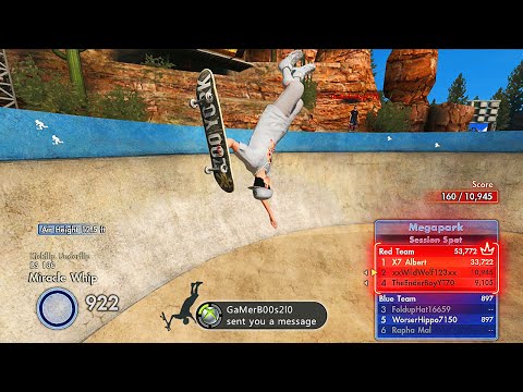 Skate 3 - MEGA-PARK MIRACLE WHIP CHRIST AIR FRONTFLIP