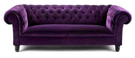 image of a purple sofa