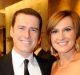 Today show presenter Karl Stefanovic with his wife Cassandra in happier times.