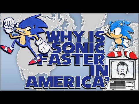 Why is Sonic Faster in America? NTSC vs PAL/60Hz vs 50Hz | Nostalgia Nerd