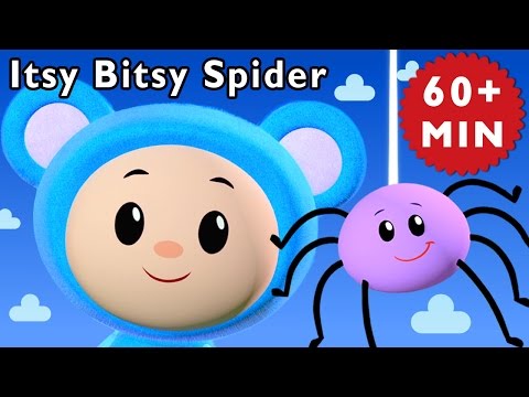 Animal Songs | Itsy Bitsy Spider and More | Nursery Rhymes from Mother Goose Club!