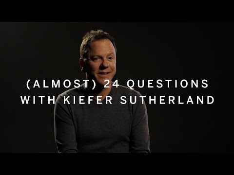 (ALMOST) 24 QUESTIONS WITH KIEFER SUTHERLAND | Canada's Top Ten Film Festival