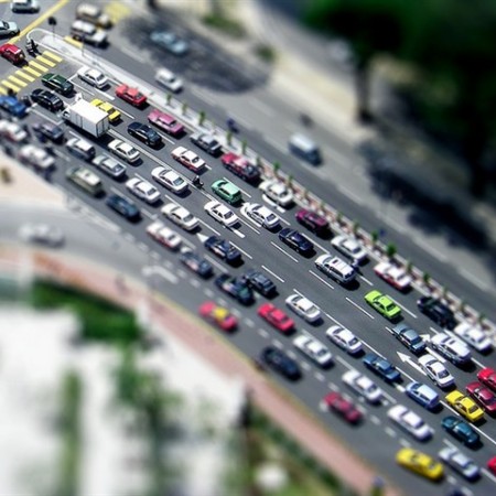 tilt-shift-effect---traffic