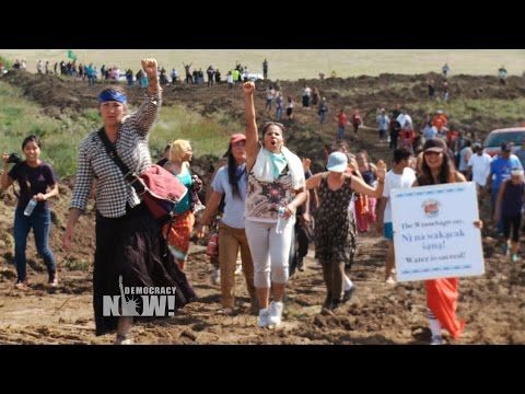 Dakota Access Pipeline Company Attacks Native American Protesters with Dogs & Pepper Spray