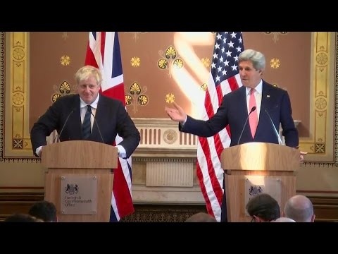 Secretary Kerry, UK Foreign Secretary Johnson Hold Press Availability