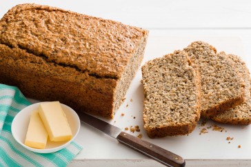 Chia and poppy seed lemon bread