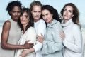 Karen Alexander, Helena Christensen, Amber Valletta, Andie MacDowell and Tatjana Patitz.