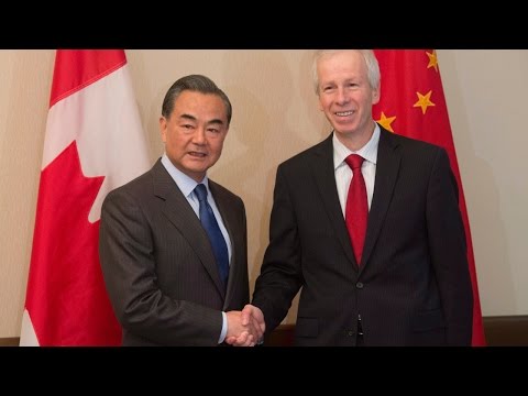 Stephane Dion silent while China's foreign minister bashed press freedom