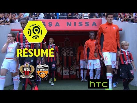 OGC Nice - FC Lorient (2-1)  - Résumé - (OGCN - FCL) / 2016-17